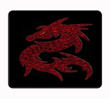 Custom Red dragon black computer, laptop,iPad,  mouse pad picture