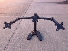 VIVO Triple Monitor Desk Stand Mount FreeStanding Adjustable 3 Screens up to 32