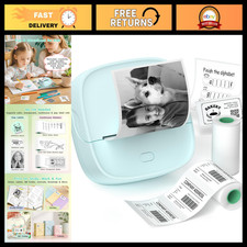 Mini Portable Thermal Sticker Printer - Inkless Bluetooth Label Maker for DIY Cr picture