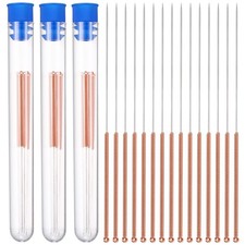 15Pcs 3D Printer Nozzle Cleaning Needles 0.5mm Gold picture