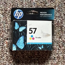 HP 57 Color Ink Cartridge NEW GENUINE picture