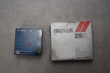 Sony 3.5 Diskette formatted 10 Pack  & Maxell 5.25 Disks 10 Pack picture