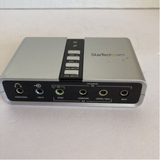 Startech ICUSBAUDIO7D 7.1 USB SOUND CARD EXTERNAL SPDIF AUDIO EXTERNAL SOUND CAR picture