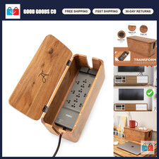 Extra Large Cable Management Box & Power Strip Organizer, Cord Hider for Desk picture