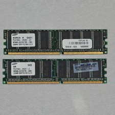 Samsung 512MB (2x256MB) DDR1 SO-DIMM PC2700U 200-Pin CL2.5 M368L3223 picture
