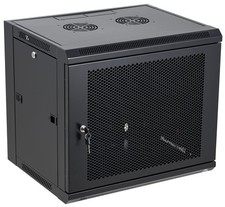 9U Wall Mount Server Cabinet Network Rack Vented Enclosure Locking ... Fast Ship picture