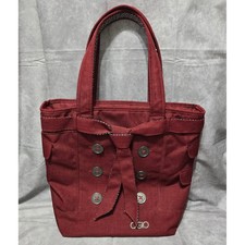 OGIO Hamptons Tote Bag Padded Laptop Executive Travel Bag Garnet Red picture