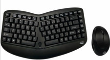 Adesso Tru-Form Media 1150 Wireless Ergo Mini Keyboard And Mouse Combo picture