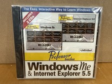 Professor teaches Windows ME & Internet Explorer 5.5 CD ROM 2000 picture