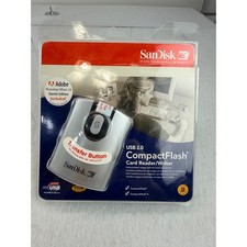 SanDisk ImageMate USB 2.0 CompactFlash CF Card Reader Writer New Open Package picture