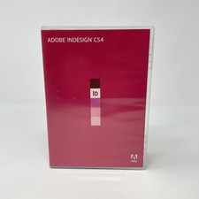Adobe Indesign CS4 Software For Mac OS With Adobe Creative Suite 4 Learning Disc picture