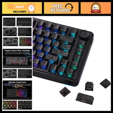 120 Keys SmokFiber Keycap Set - Side-Printed, Shine-Through Design for Mechanica picture
