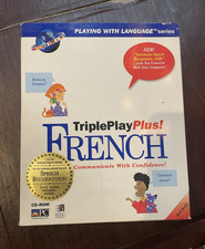 Syracuse Language Systems TriplePlayPlus French CD-ROM Windows/MS-DOS picture