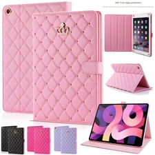 For iPad 5th 6th 7th 8th 9th 10th 11th (A16) Gen Leather Flip Stand Case Cover picture