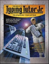 Typing Tutor Jr. PC CD kids learn to type on computer keyboard better faster picture