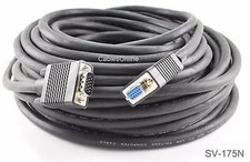 75ft. Premium HD15 Super VGA Double Shielded Male/Female Extension Monitor Cable picture