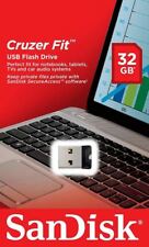 SanDisk Cruzer Fit Flash Drive 32GB USB 2.0 Memory Stick Mini USB Flash Drive  picture