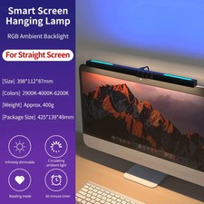 USB Monitor Light Bar with RGB Backlight for Curved Gaming Screens picture