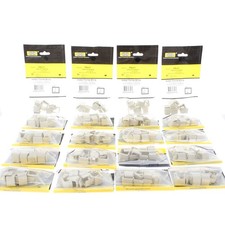 Hubbell SFBLA10 Light Almond Snap-In Fit Blank Filler Plate HPW Inserts 200-Pack picture