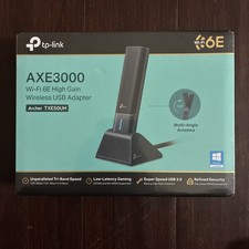 TP-Link AXE3000 WiFi 6E High Grain Wireless USB Adapter (Archer TXE50UH) picture