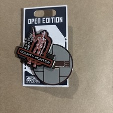 Disney Parks STAR WARS Galaxy's Edge LL-DT Droid Bounty Hunter Pin Open Edition picture