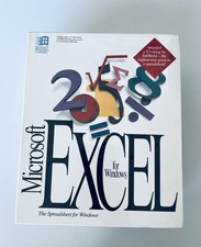 Microsoft Excel 4.0 for Windows Compatible w/ User Guide 1&2/Function Reference picture