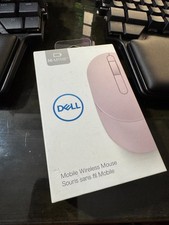 Dell MS3320W Mobile Wireless Mouse Ash Pink Bluetooth 2.4GHz NEW (2 available) picture