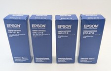Epson ERC-27B Black Ribbon Cartridge - 4 PACK picture