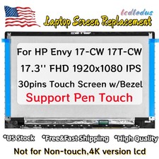 HP Envy 17t-cw100 Panel LCD Display FHD 17.3