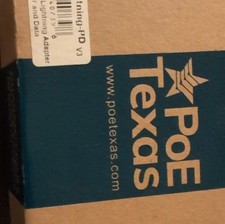 PoE Texas Power and Data Adapter Ethernet RJ-45 to Lightning for Apple 802.3af picture