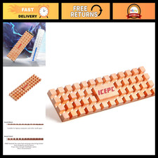 M.2 SSD Heatsink Kit - Pure Copper Cooler with Thermal Pads for NVMe SSDs (Pack picture