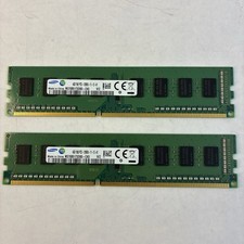 Samsung 8gb (2x4gb) DDR3-1600 PC3-12800 1600MHZ UDIMM Desktop Ram picture