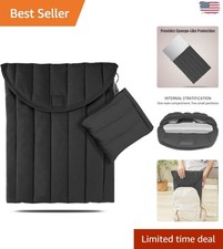 Puffy Cotton Laptop Sleeve Set 13-14 Inch: Sleek & Protective Carrying Case picture