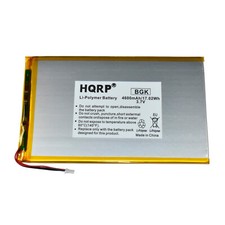 HQRP 3.7v 4Ah 4500mAh Battery Works with RCA CAMBIO W1162 11.6