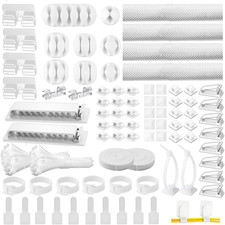 [313Pcs] Cable Management Kit, 67 Adhesive Cable Clips,  Desk Cord Organizer, 22 picture