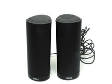 OEM Dell AX210 USB Powered Multimedia 2 Speaker System Black - Convenient Design picture