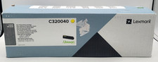 Lexmark C320040 Yellow Standard Yield Toner Cartridge picture
