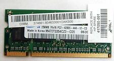 Laptop 256mb DDR2 PC4200 533mhz RAM 417050-001 notebook computer memory picture