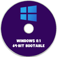 Microsoft Windows 8.1  |  64 bit Bootable only installation DVD picture