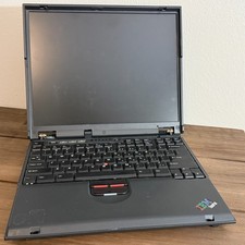 IBM ThinkPad A21e 128MB RAM Parts Not Working Cracked Case No Batt/Charger #28 picture