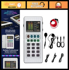 Portable Live Sound Card with Noise Reduction, 5 Voice Changers & 12 Effects - P picture