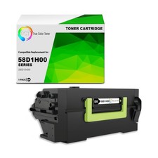 TCT Compatible Black HY Toner Cartridge Replacement for Lexmark 58D1H00 – 1-Pack picture