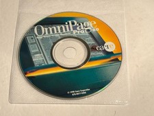 OMNIPAGE PRO 8.0 CD Caere OCR Disc only 1998 vintage software picture