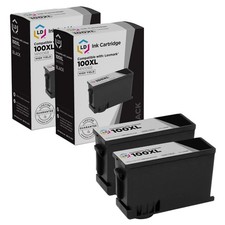LD Compatible Lexmark 100XL / 100 14N1068 2pk High Yield Black Inkjet Cartridges picture