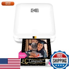 KODAK Step Slim Instant Photo Printer RODMPS20W White picture