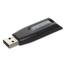 Verbatim Store 'n' Go V3 USB 3.0 Drive, 64 GB, Black/Gray picture