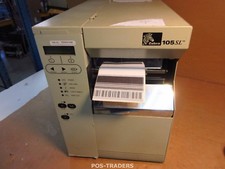 Zebra 105SL 10500-200E-0000 DT/TT Thermal Label Printer Parallel Serial PRINTS OK picture