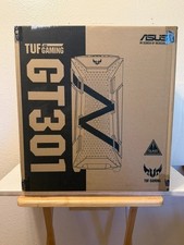ASUS GT301 TUF GAMING Black ATX RGB Desktop Computer Case New Unopened picture