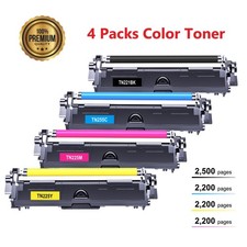 4x TN221 BK TN225 Color Toner For Brother TN-221 MFC-9130CW 9330CDW MFC-9340CDW picture