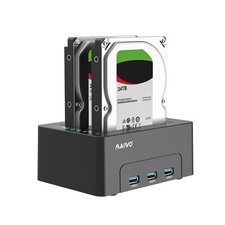 MAIWO Dual Bay Hard Drive Docking Station with Offline Clone for 2.5 3.5 Inch... picture